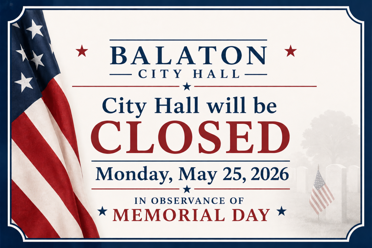 Closed Memorial Day